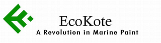 EK ECOKOTE A REVOLUTION IN MARINE PAINT logo