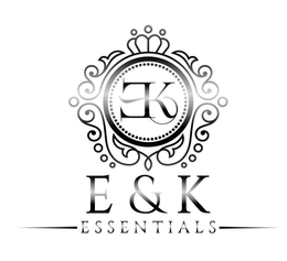 EK E&K ESSENTIALS logo