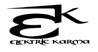EK ELEKTRIC KARMA logo