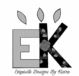 EK EXQUISITE DESIGNS BY KIARA logo