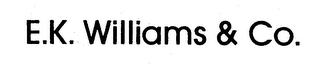 E.K. WILLIAMS & CO. logo