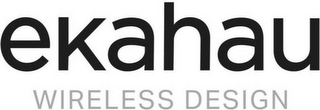 EKAHAU WIRELESS DESIGN logo