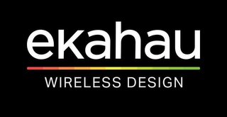 EKAHAU WIRELESS DESIGN logo