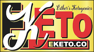 EKETO ESTHER'S KETOGENICS EKETO.CO logo