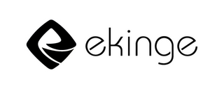 EKINGE E logo