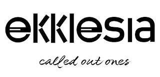 EKKLESIA CALLED OUT ONES logo