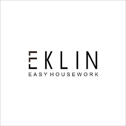 EKLIN EASY HOUSEWORK logo