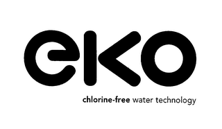 EKO CHLORINE-FREE WATER TECHNOLOGY logo