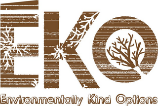EKO ENVIRONMENTALLY KIND OPTIONS logo