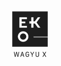EKO WAGYU X logo