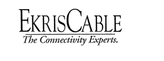 EKRISCABLE THE CONNECTIVITY EXPERTS. logo