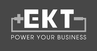 EKT POWER YOUR BUSINESS logo