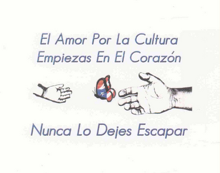 EL AMOR POR LA CULTURA EMPIEZAS EN EL CORAZÓN NUNCA LO DEJES ESCAPAR logo
