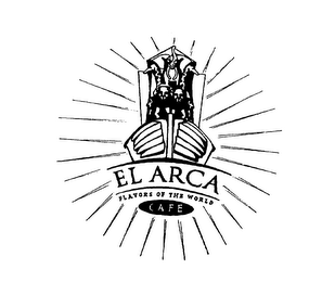EL ARCA FLVEORS OF THE WORLD CAFE logo