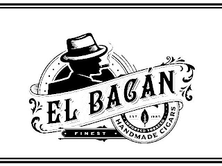 EL BACÁN FINEST EST 1985 IMPORTED TOBACCO HANDMADE CIGARS logo