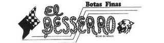 EL BESSERRO BOTAS FINAS HECHO EN MEXICO logo