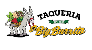 EL BIG BURRITO TAQUERIA EST. 1983 logo