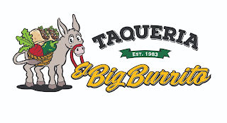 EL BIG BURRITO TAQUERIA EST. 1983 logo