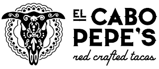 EL CABO PEPE'S RED CRAFTED TACOS logo
