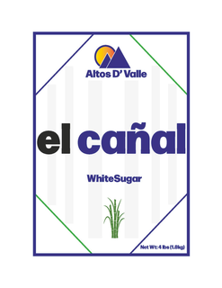 EL CAÑAL WHITE SUGAR ALTOS D'VALLE NET WT: 4LBS (1.8KG) logo