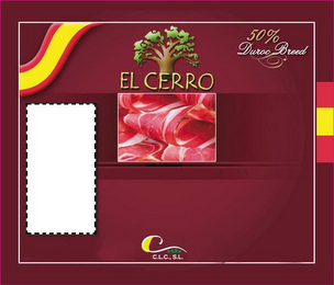 EL CERRO 50% DUROC BREED C C.L.C., S.L. logo