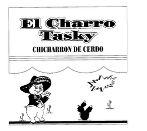 EL CHARRO TASKY CHICHARRON DE CERDO logo