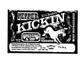EL CHOLO'S PEPPER KICKIN logo