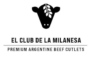 EL CLUB DE LA MILANESA PREMIUM ARGENTINE BEEF CUTLETS logo