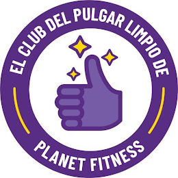 EL CLUB DEL PULGAR LIMPIO DE PLANET FITNESS logo