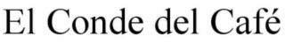 EL CONDE DEL CAFÉ logo