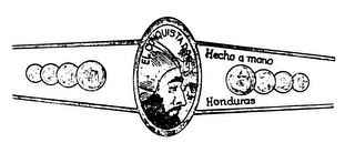 EL CONQUISTADOR HECHO A MANO HONDURAS logo