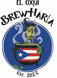 EL COQUI BREWHARIA EST. 2022 logo
