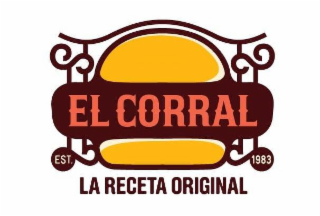 EL CORRAL EST. 1983 LA RECETA ORIGINAL logo