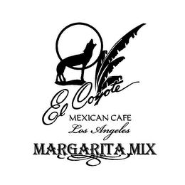 EL COYOTE MEXICAN CAFE LOS ANGELES MARGARITA MIX logo