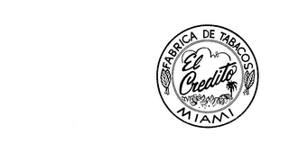 EL CREDITO FABRICA DE TABACOS MIAMI logo