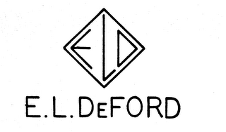 E.L. DEFORD ELD logo