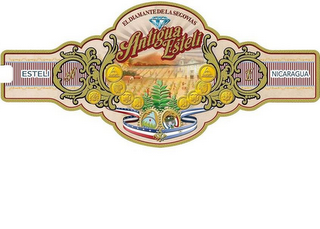 EL DIAMANTE DE LA SEGOVIAS ANTIGUA ESTELI ESTELI A E ESTELI NICARAGUA logo