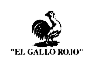 "EL GALLO ROJO" logo