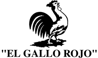 "EL GALLO ROJO" logo
