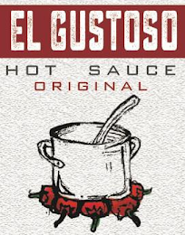EL GUSTOSO HOT SAUCE ORIGINAL logo
