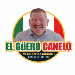 EL GÜERO CANELO MEXICAN RESTAURANT ESTABLISHED 1993 logo