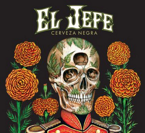 EL JEFE CERVEZA NEGRA logo