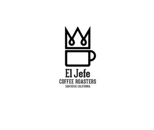 EL JEFE COFFEE ROASTERS SAN DIEGO, CALIFORNIA logo