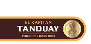 EL KAPITAN TANDUAY PHILIPPINE DARK RUM logo