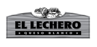 EL LECHERO Q U E S O  B L A N C O logo