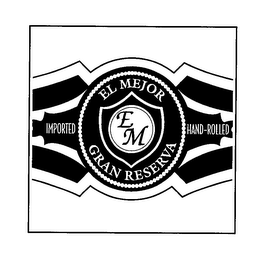 EL MEJOR GRAN RESERVA EM IMPORTED HAND-BOILED logo