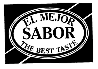 EL MEJOR SABOR THE BEST TASTE logo