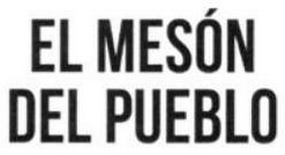 EL MESÓN DEL PUEBLO logo