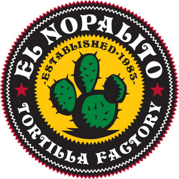 EL NOPALITO TORTILLA FACTORY ESTABLISHED 1983 logo