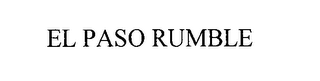 EL PASO RUMBLE logo